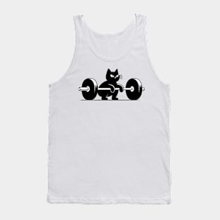 Feline Deadlift Whiz Tank Top